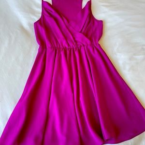 Magenta Mini Dress from Nordstrom